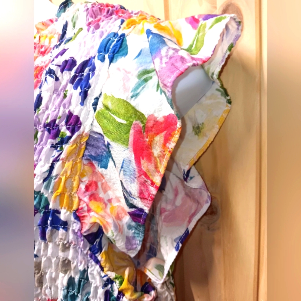 Hayden Los Angeles Smock Top EUC - Picture 4 of 5